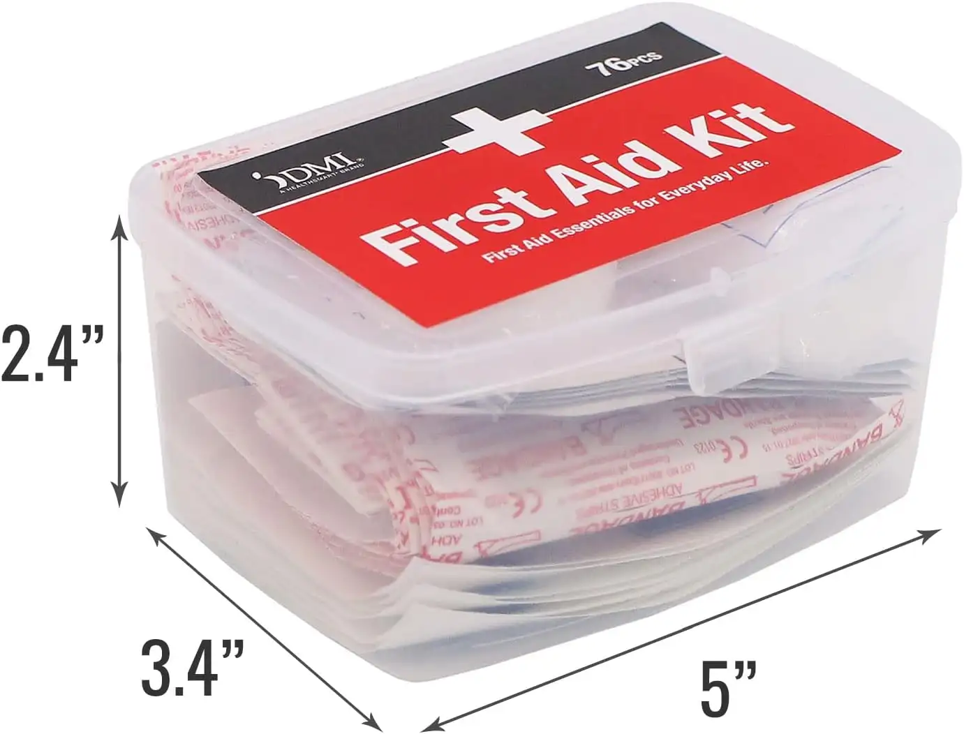 DMI 76-Piece First-Aid Kit - 61zkxgpwk l._ac_sl1500_